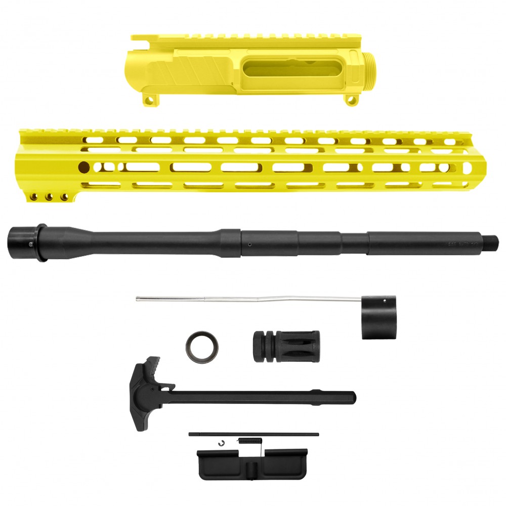 CERAKOTE OPTIONS|AR-15 16'' BARREL 15'' M-LOK HANDGUARD | CARBINE UPPER BUILD UPK137 [ASSEMBLED]