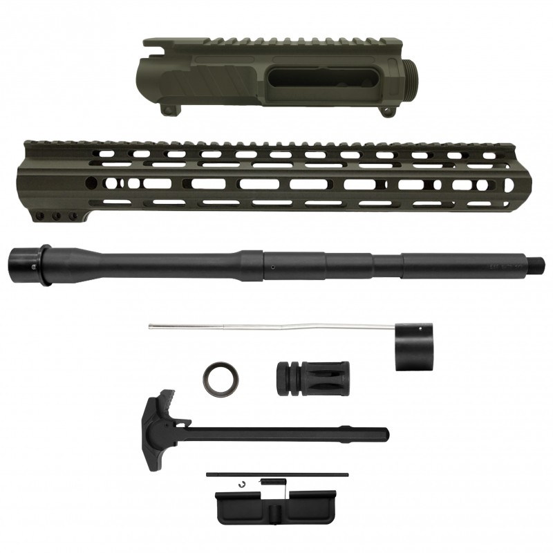 CERAKOTE OPTIONS|AR-15 16'' BARREL 15'' M-LOK HANDGUARD | CARBINE UPPER BUILD UPK137 [ASSEMBLED]