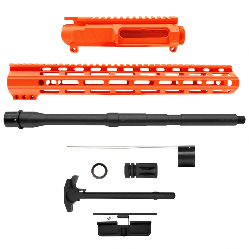 CERAKOTE OPTIONS|AR-15 16'' BARREL 15'' M-LOK HANDGUARD | CARBINE UPPER BUILD UPK137 [ASSEMBLED]