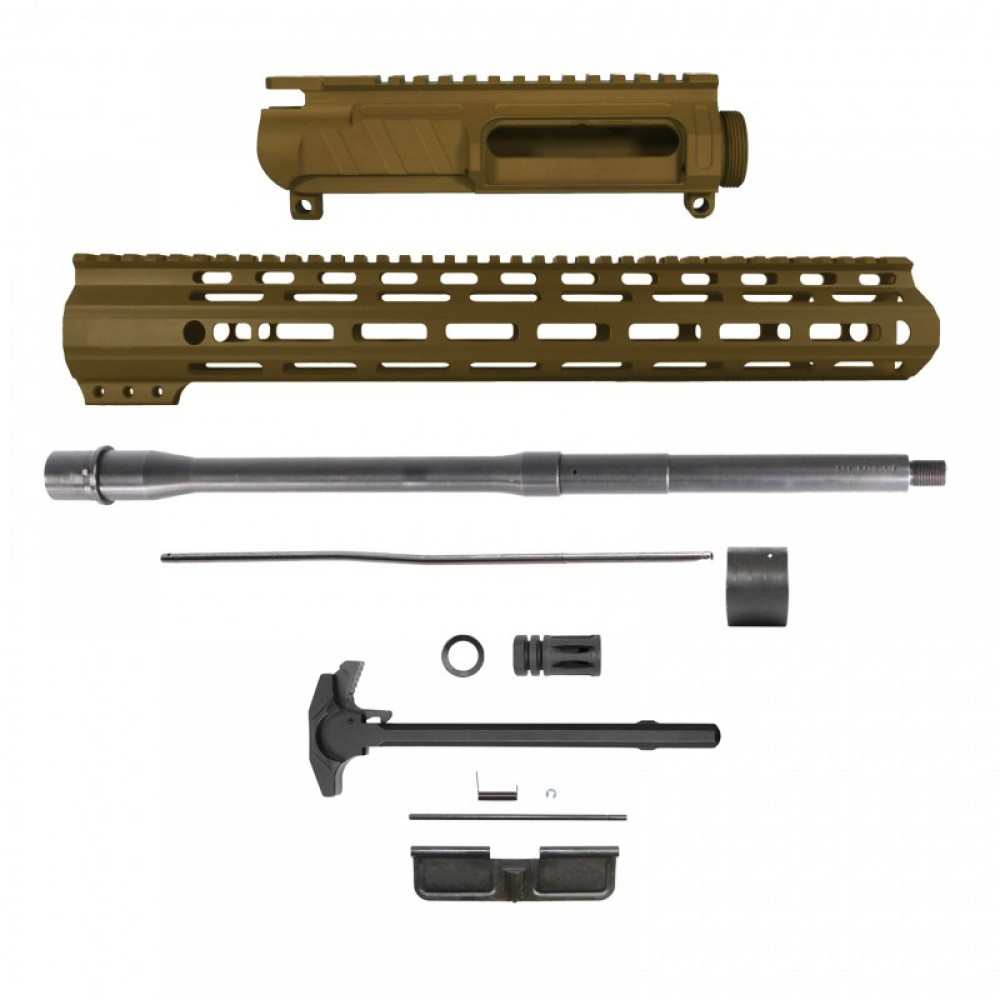 CERAKOTE OPTIONS|AR-15 16'' BARREL 15'' M-LOK HANDGUARD | CARBINE UPPER BUILD UPK137 [ASSEMBLED]