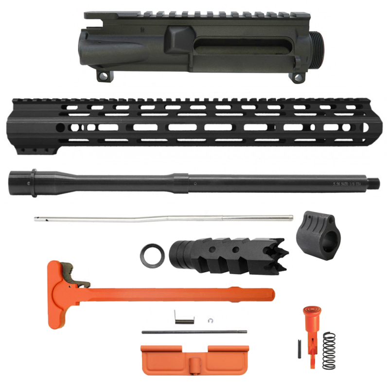 AR-15 .223/5.56 16" Barrel W/ M Lok Handguard Length Options| Carbine Upper Build UPK138 [ASSEMBLED]