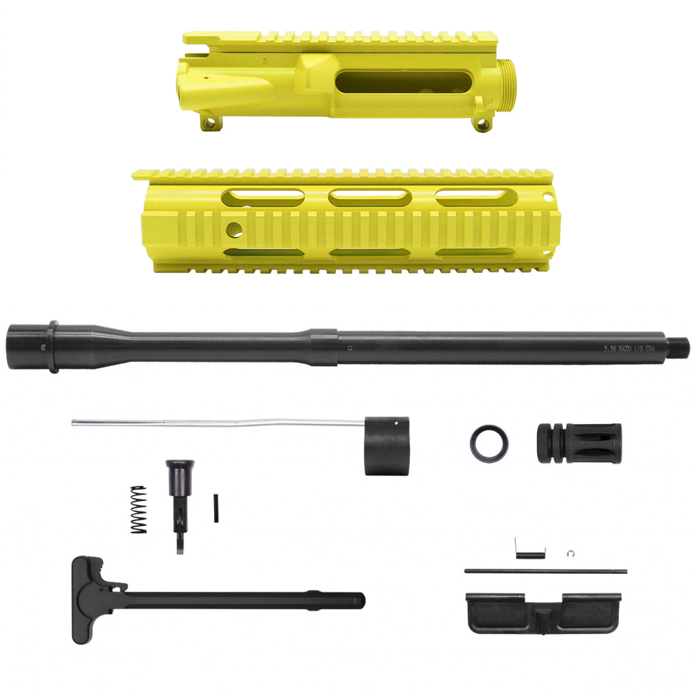 CERAKOTE OPTIONS|AR-15 16'' BARREL 10'' HANDGUARD | CARBINE UPPER BUILD UPK140 [ASSEMBLED]