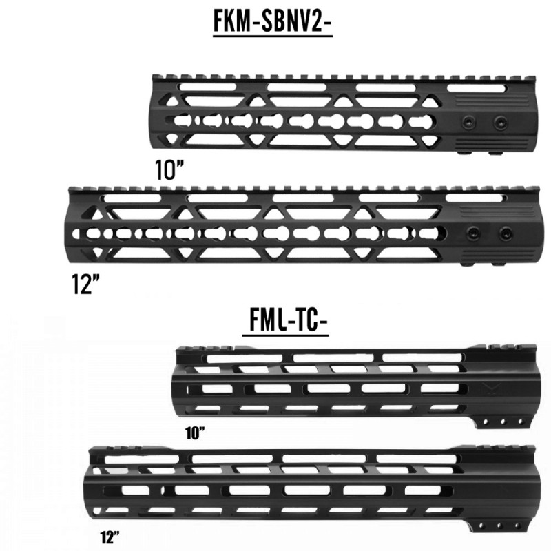AR-15 .223/5.56 16" Barrel Handguard M Lok Lenth Option| SIDE CHARGING UPPER BUILD UPK142 [ASSEMBLED]