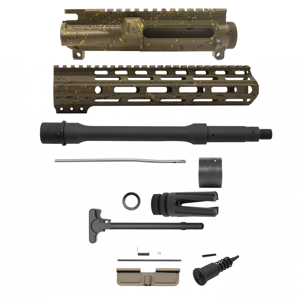 AR-15 .223/5.56 10" Barrel W/ 10'' Handguard |PISTOL UPPER BUILD UPK144 [ASSMBLED]