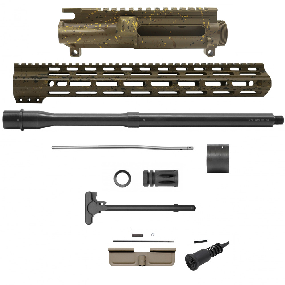 AR-15 .223/5.56 16" Barrel  W/ 15'' Handguard |CARBINE UPPER BUILD UPK146 [ASSMBLED]