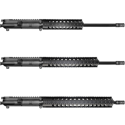 AR-15 5.56 16'' Barrel W/ 10'' 12'' 15'' Quad Rail Handguard option | Carbine Upper Build UPK15 [ASSEMBLED]
