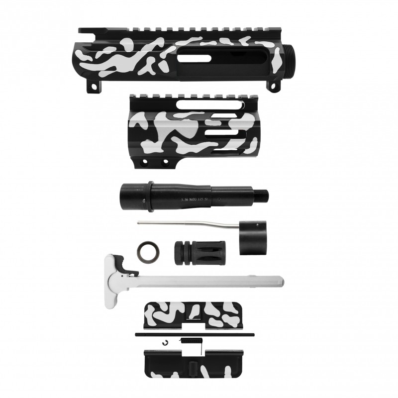 AR-15 .223/5.56 5" BARREL W/ 4'' HANDGUARD | PISTOL UPPER BUILD UPK151 [ASSEMBLED]
