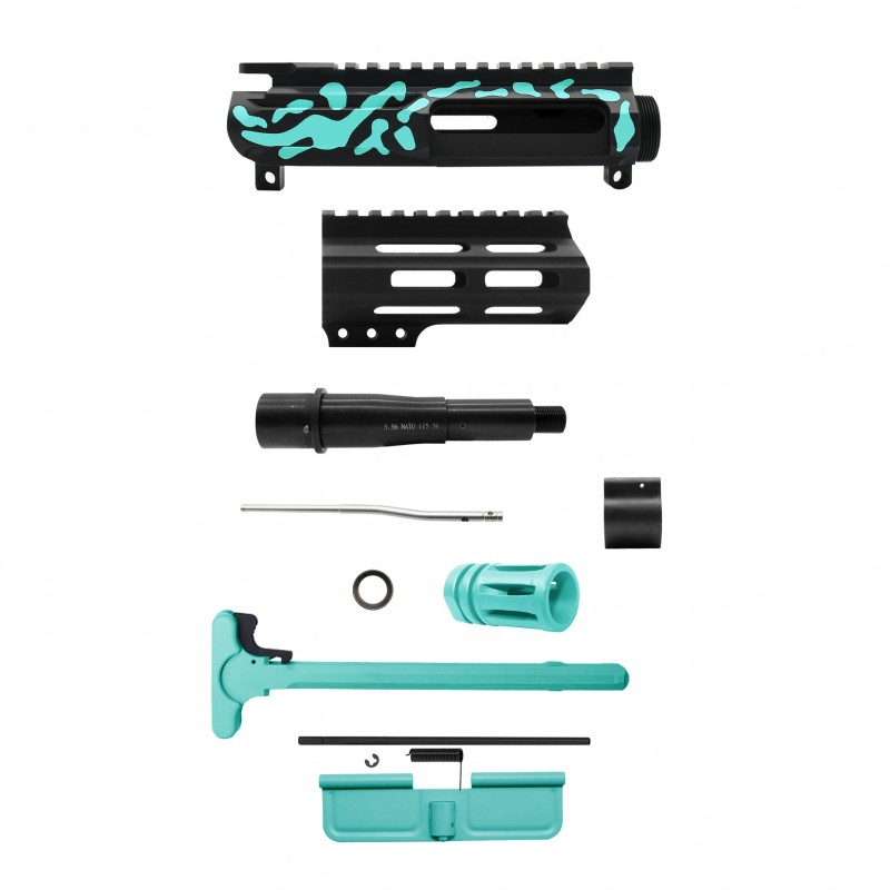 AR-15 .223/5.56 5" BARREL W/ 4'' HANDGUARD | PISTOL UPPER BUILD UPK160 [ASSEMBLED]