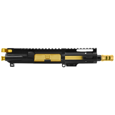 AR-15 .223/5.56 5" BARREL W/ 4'' HANDGUARD | PISTOL UPPER BUILD UPK187 [ASSEMBLED]