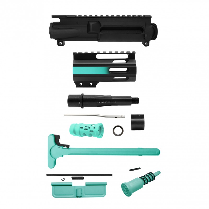 AR-15 .223/5.56 5" BARREL W/ 4'' HANDGUARD | PISTOL UPPER BUILD UPK190 [ASSEMBLED]