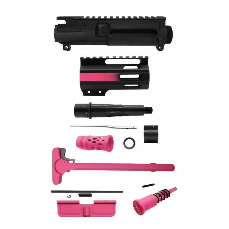 AR-15 .223/5.56 5" BARREL W/ 4'' HANDGUARD | PISTOL UPPER BUILD UPK192 [ASSEMBLED]