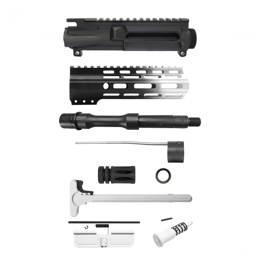 AR-15 .223/5.56 7" BARREL W/ 7'' HANDGUARD| PISTOL UPPER BUILD UPK195 [ASSEMBLED]