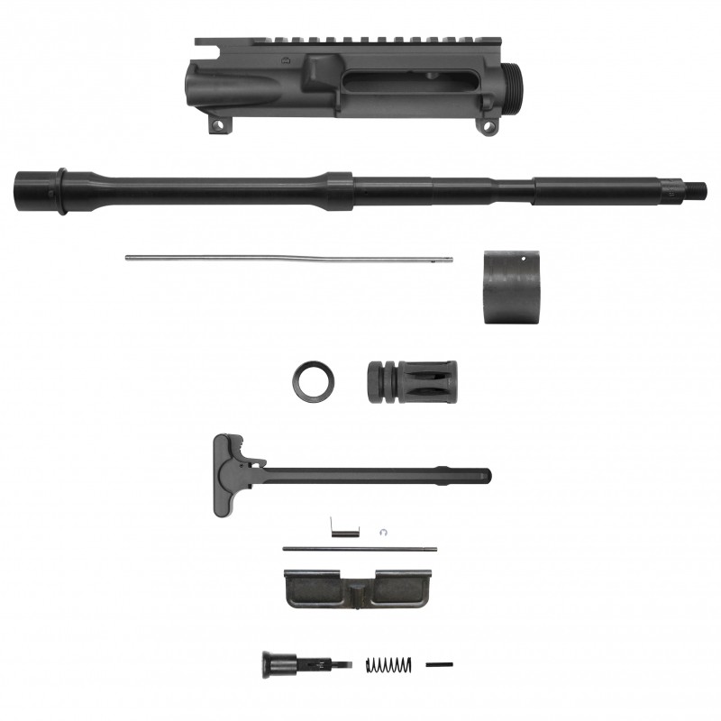 AR-15 5.56 16'' Barrel W/ 10'' 12'' Keymod Handguard option | Carbine Upper Build UPK20 [ASSEMBLED]
