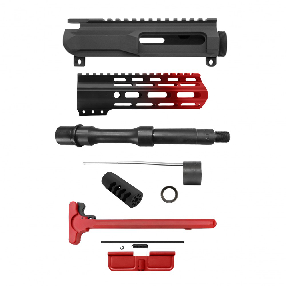 AR-15 .223/5.56 7" BARREL W/ 7'' HANDGUARD | PISTOL UPPER BUILD UPK203 [ASSEMBLED]