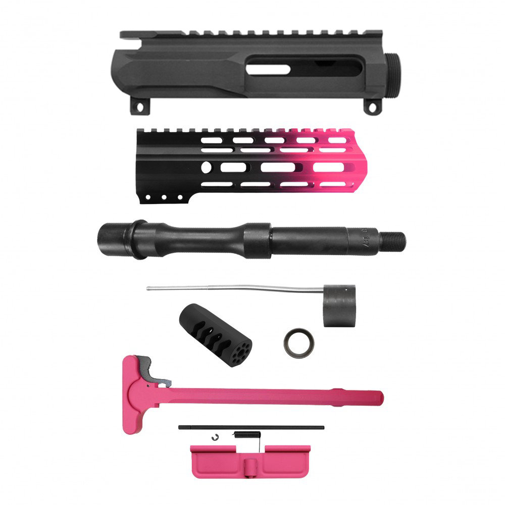 AR-15 .223/5.56 7" BARREL W/ 7'' HANDGUARD | PISTOL UPPER BUILD UPK204 [ASSEMBLED]