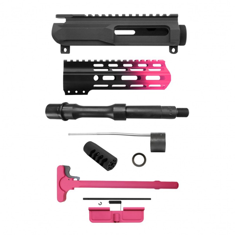 AR-15 .223/5.56 7" BARREL W/ 7'' HANDGUARD | PISTOL UPPER BUILD UPK204 [ASSEMBLED]