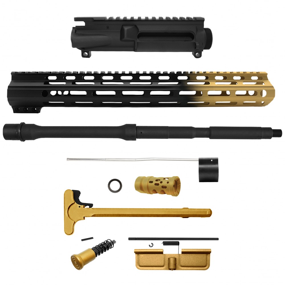 AR-15 .223/5.56 16" BARREL W/ HANDGUARD SIZE OPTION | CARBINE UPPER BUILD UPK205 [ASSMBLED]