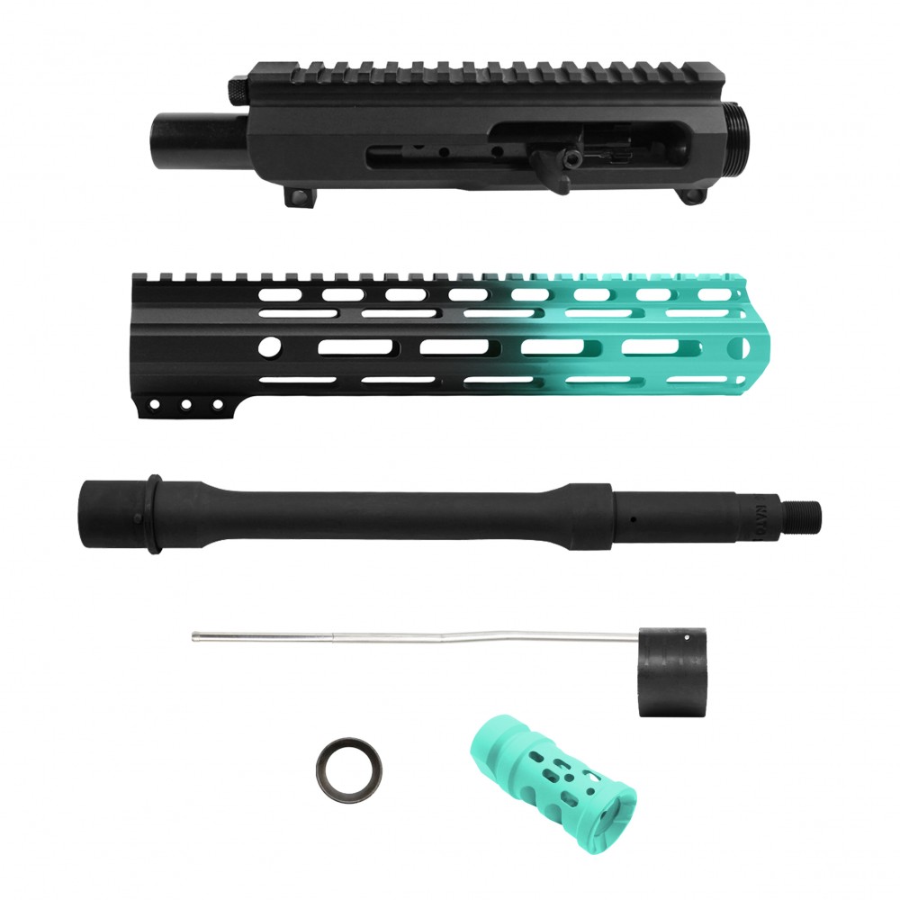 AR-15 10'' BARREL W/ 10'' HANDGUARD | SIDE CHARGING UPPER BUILD UPK220 [ASSEMBLED]