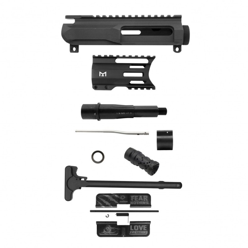 AR-15 .223/5.56 5" Barrel 4" Handguard M Lok| PISTOL UPPER BUILD UPK229 [ASSEMBLED]