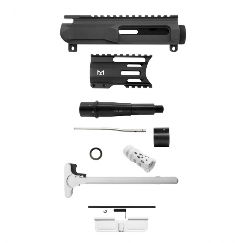 AR-15 .223/5.56 5" Barrel 4" Handguard M Lok| PISTOL UPPER BUILD UPK229 [ASSEMBLED]