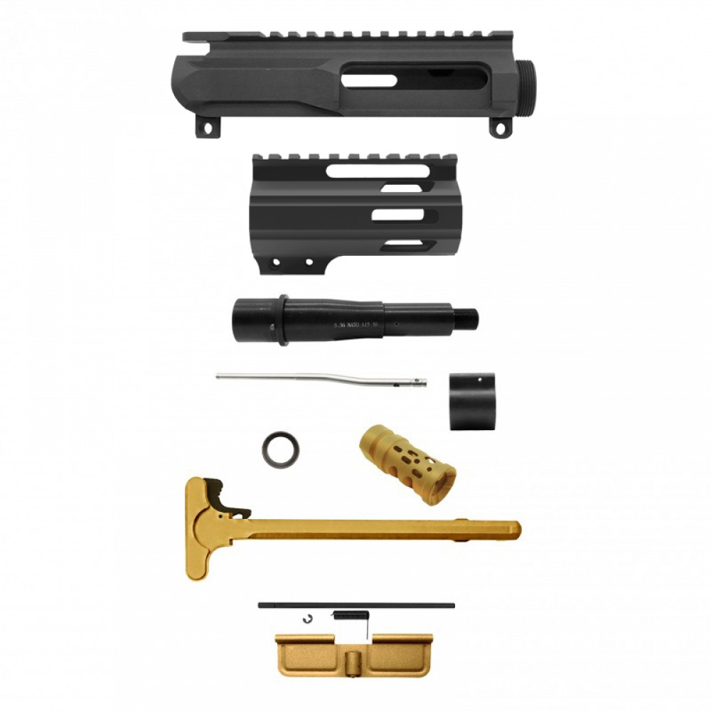 AR-15 .223/5.56 5" Barrel 4" Handguard M Lok| PISTOL UPPER BUILD UPK229 [ASSEMBLED]