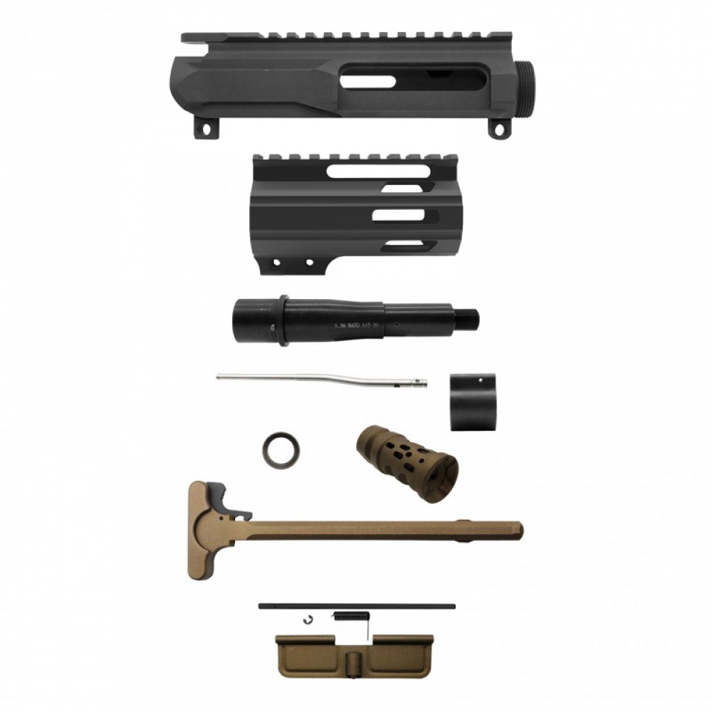 AR-15 .223/5.56 5" Barrel 4" Handguard M Lok| PISTOL UPPER BUILD UPK229 [ASSEMBLED]