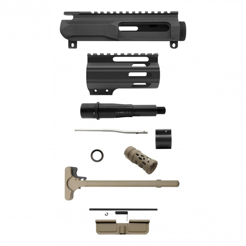 AR-15 .223/5.56 5" Barrel 4" Handguard M Lok| PISTOL UPPER BUILD UPK229 [ASSEMBLED]