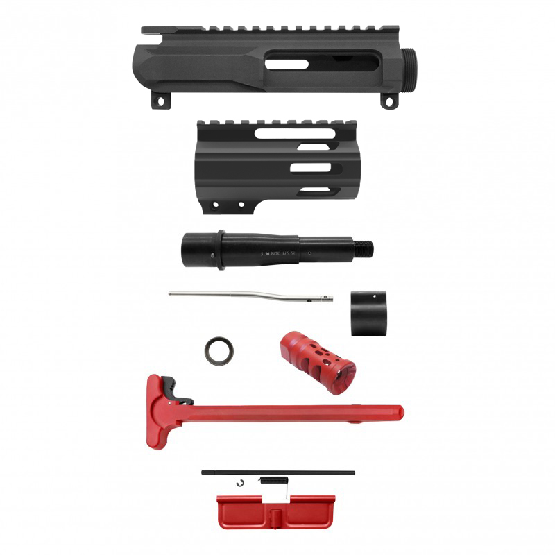 AR-15 .223/5.56 5" Barrel 4" Handguard M Lok| PISTOL UPPER BUILD UPK229 [ASSEMBLED]