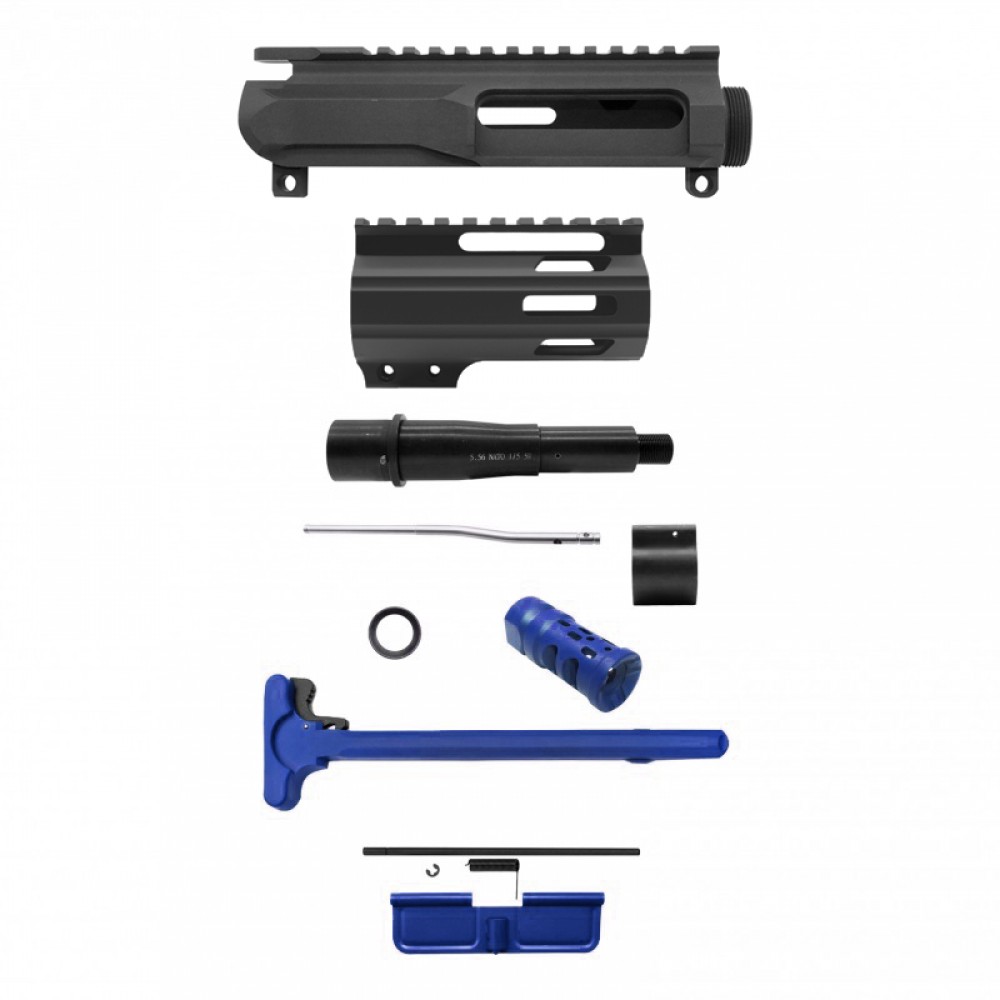 AR-15 .223/5.56 5" Barrel 4" Handguard M Lok| PISTOL UPPER BUILD UPK229 [ASSEMBLED]