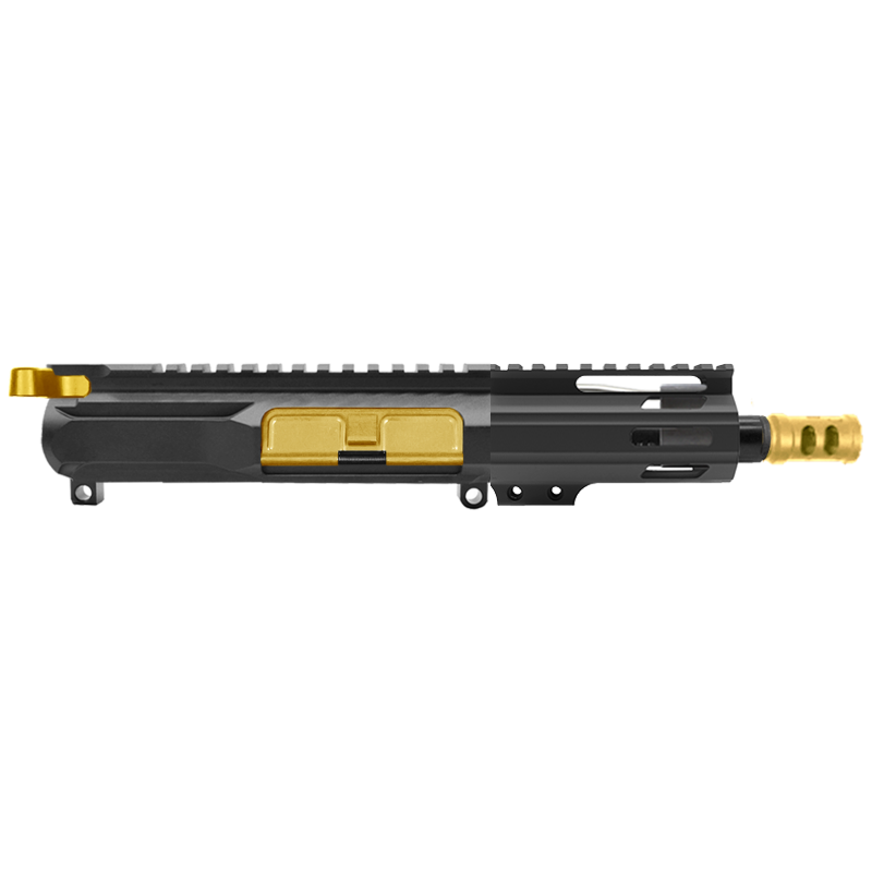 AR-15 .223/5.56 5" Barrel 4" Handguard M Lok| PISTOL UPPER BUILD UPK229 [ASSEMBLED]