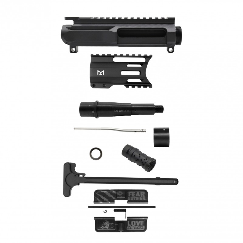 AR-15 .223/5.56 5" Barrel 4" Handguard M Lok| PISTOL UPPER BUILD UPK229 [ASSEMBLED]