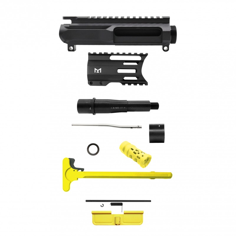 AR-15 .223/5.56 5" Barrel 4" Handguard M Lok| PISTOL UPPER BUILD UPK229 [ASSEMBLED]