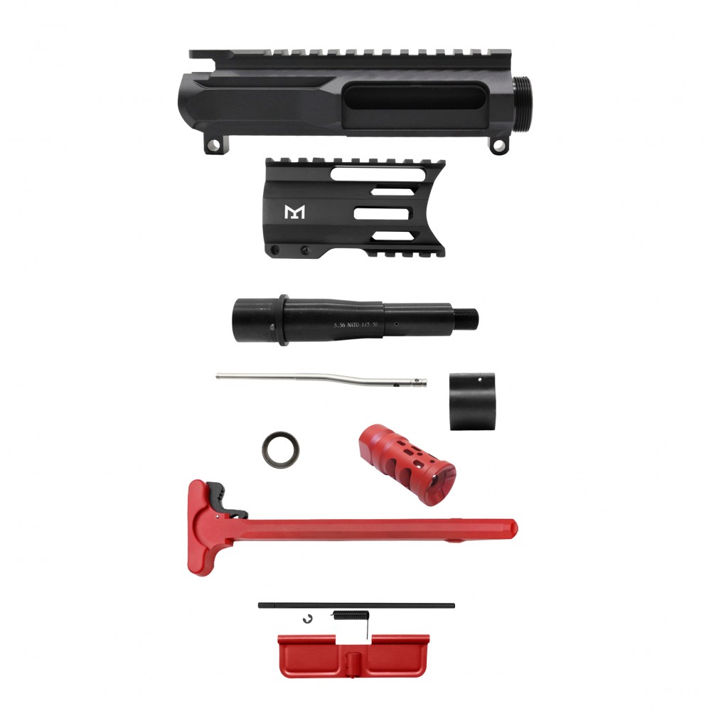 AR-15 .223/5.56 5" Barrel 4" Handguard M Lok| PISTOL UPPER BUILD UPK229 [ASSEMBLED]