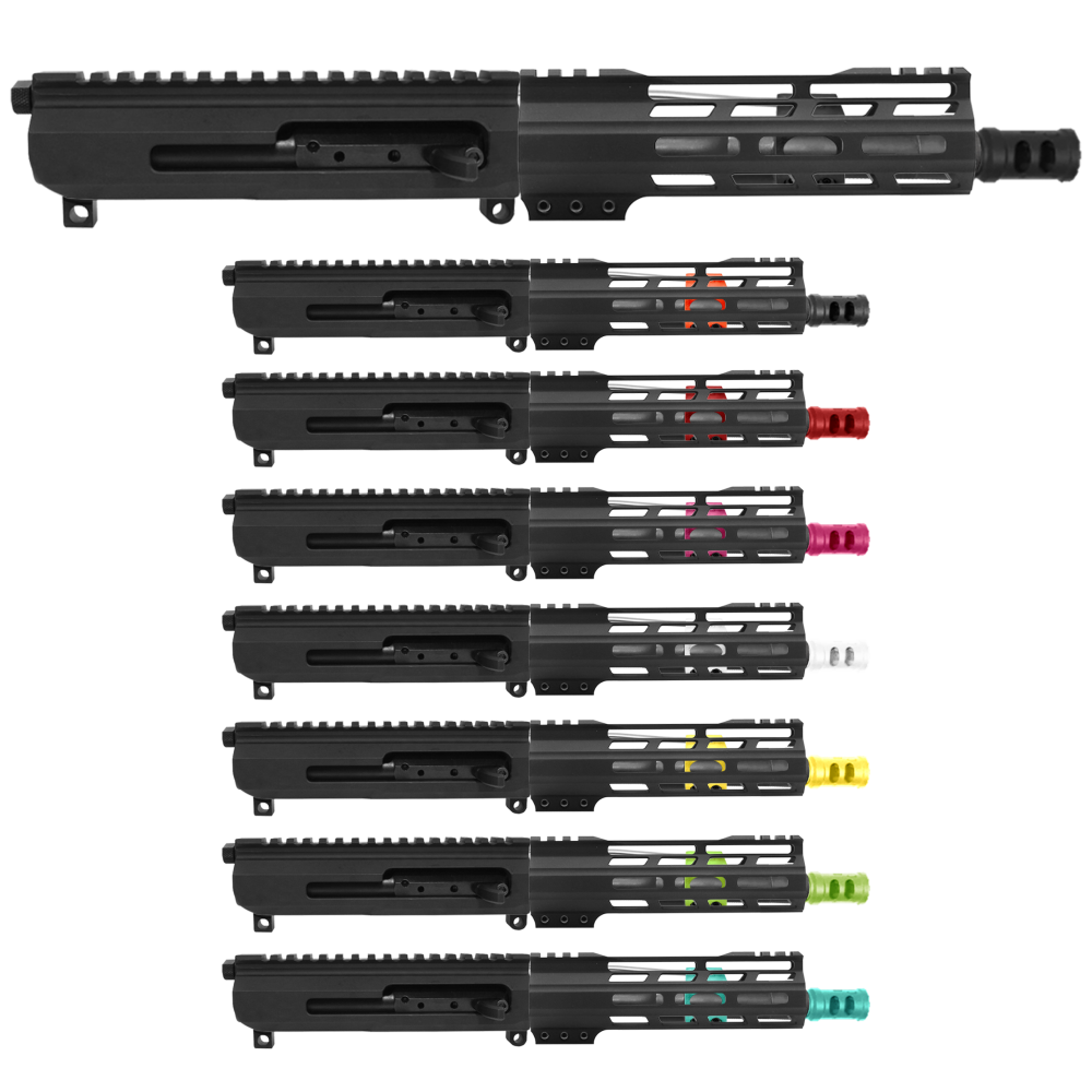 AR-15 .223/5.56 7" Barrel 7" Handguard M Lok| SIDE CHARGING PISTOL UPPER BUILD UPK232 [ASSMBLED]