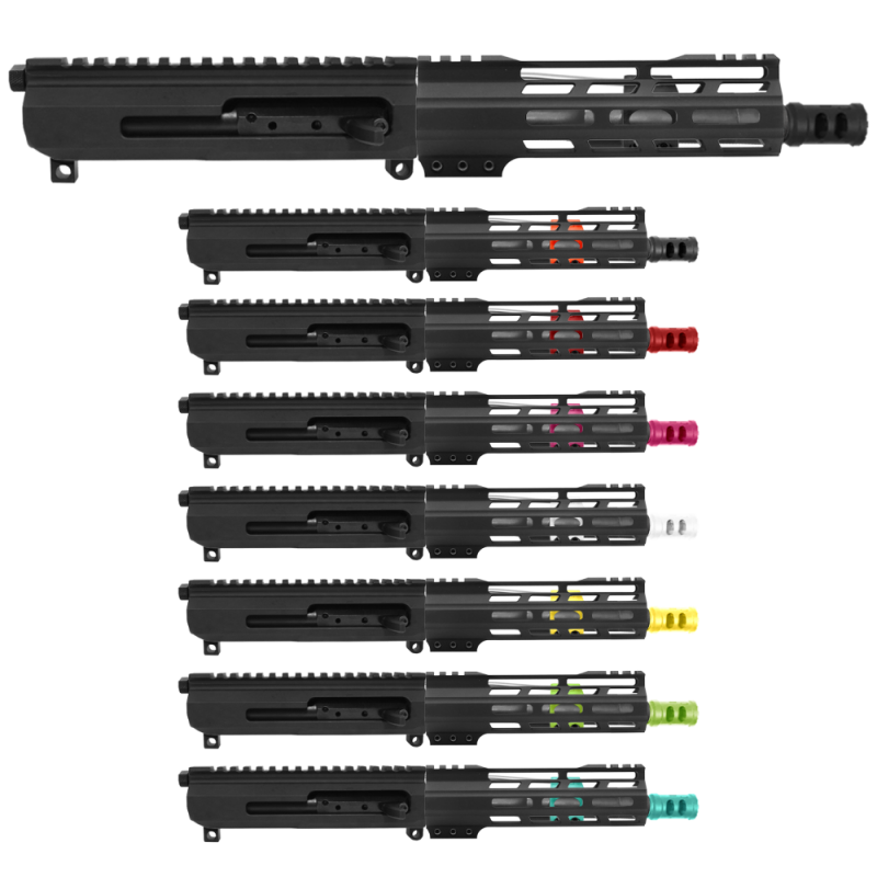 AR-15 .223/5.56 7" Barrel 7" Handguard M Lok| SIDE CHARGING PISTOL UPPER BUILD UPK232 [ASSMBLED]