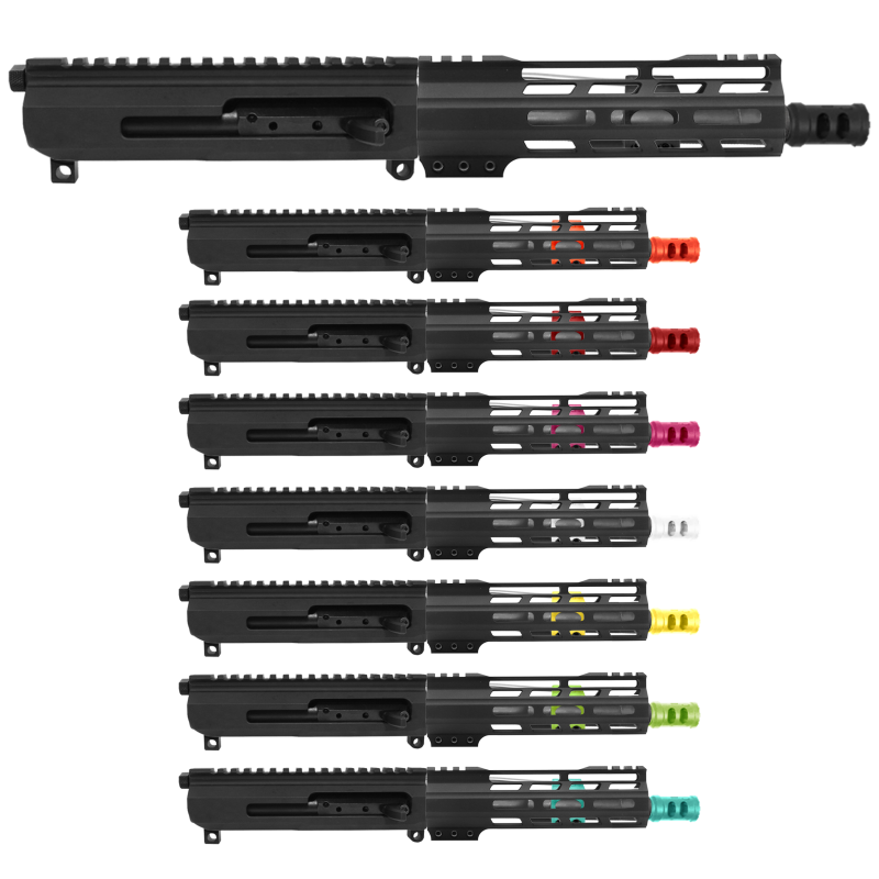 AR-15 .223/5.56 7" Barrel 7" Handguard M Lok| SIDE CHARGING PISTOL UPPER BUILD UPK232 [ASSMBLED]