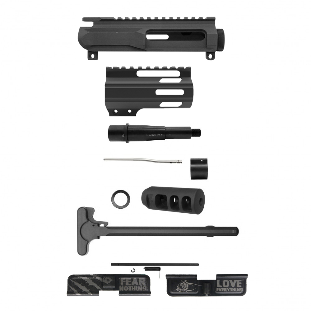 AR-15 .223/5.56 5" Barrel 4" Handguard M Lok| PISTOL UPPER BUILD UPK233 [ASSEMBLED]
