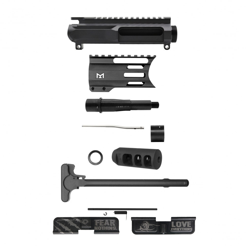 AR-15 .223/5.56 5" Barrel 4" Handguard M Lok| PISTOL UPPER BUILD UPK233 [ASSEMBLED]