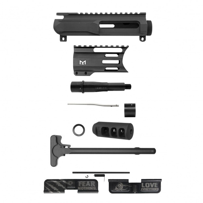 AR-15 .223/5.56 5" Barrel 4" Handguard M Lok| PISTOL UPPER BUILD UPK233 [ASSEMBLED]