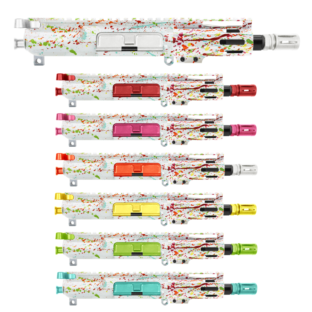 AR-15 .223/5.56 5" Barrel  W/ 4'' Handguard | Pistol Upper Build UPK234 [ASSEMBLED]