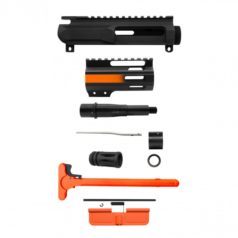 AR-15 .223/5.56 5" BARREL W/ 4'' HANDGUARD | PISTOL UPPER BUILD UPK236 [ASSEMBLED]