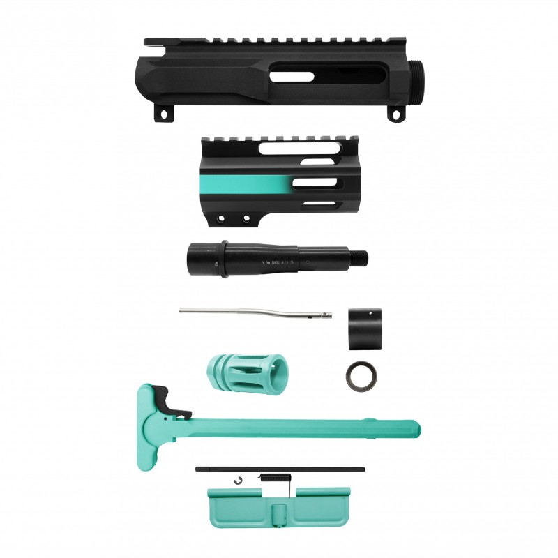 AR-15 .223/5.56 5" BARREL W/ 4'' HANDGUARD | PISTOL UPPER BUILD UPK238 [ASSEMBLED]