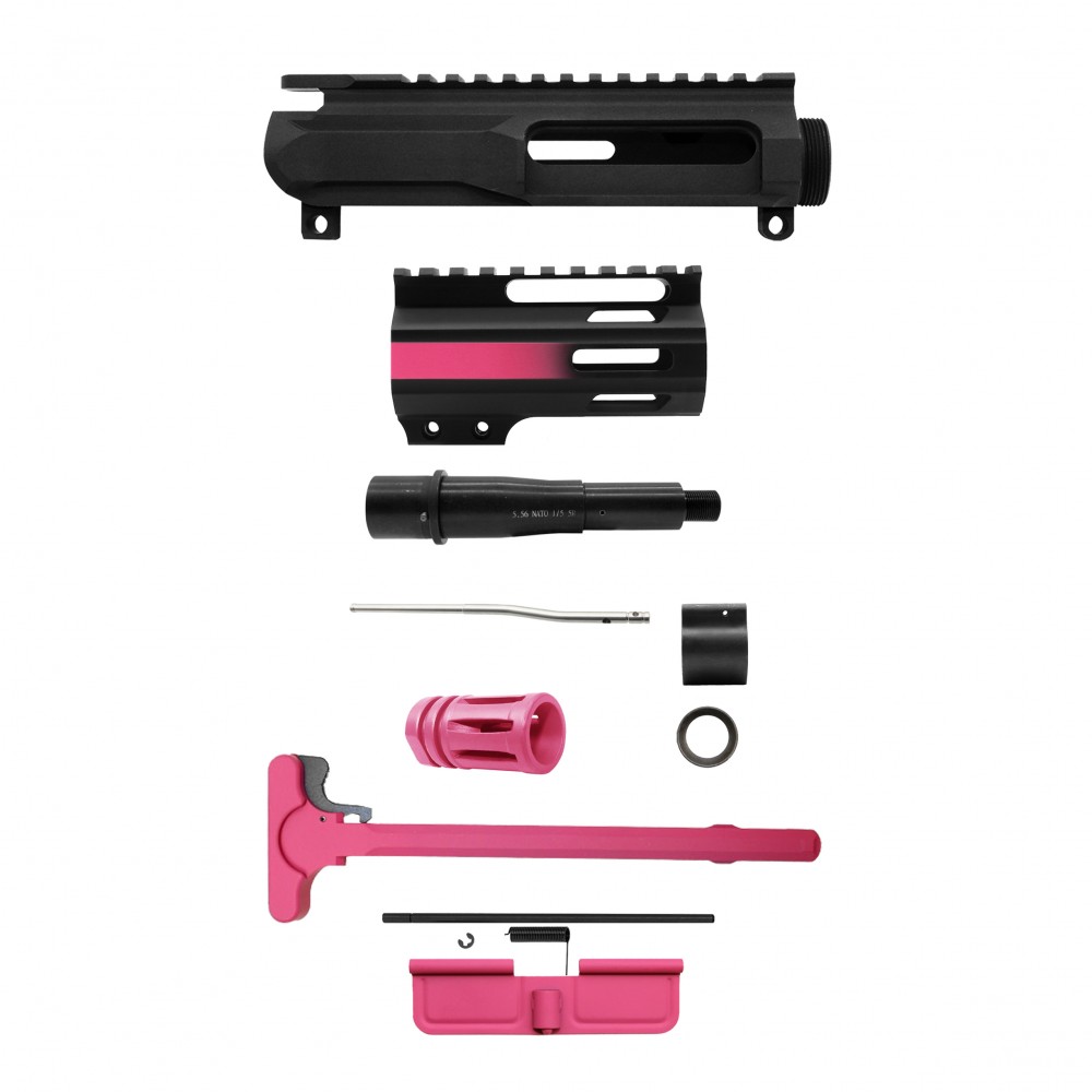 AR-15 .223/5.56 5" BARREL W/ 4'' HANDGUARD | PISTOL UPPER BUILD UPK240 [ASSEMBLED]