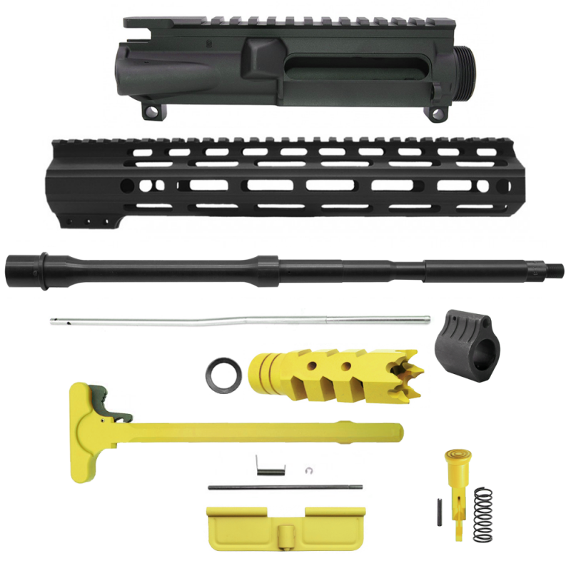 AR-15 .223/5.56 16" Barrel W/ M Lok Handguard Length Options| Carbine Upper Build UPK241 [ASSEMBLED]