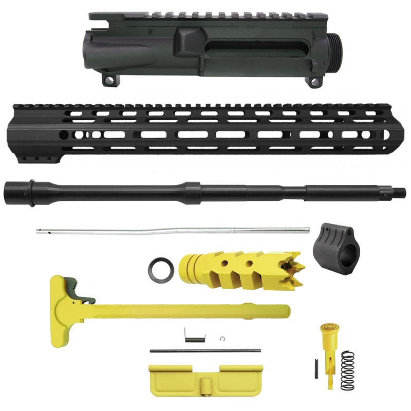 AR-15 .223/5.56 16" Barrel W/ M Lok Handguard Length Options| Carbine Upper Build UPK241 [ASSEMBLED]