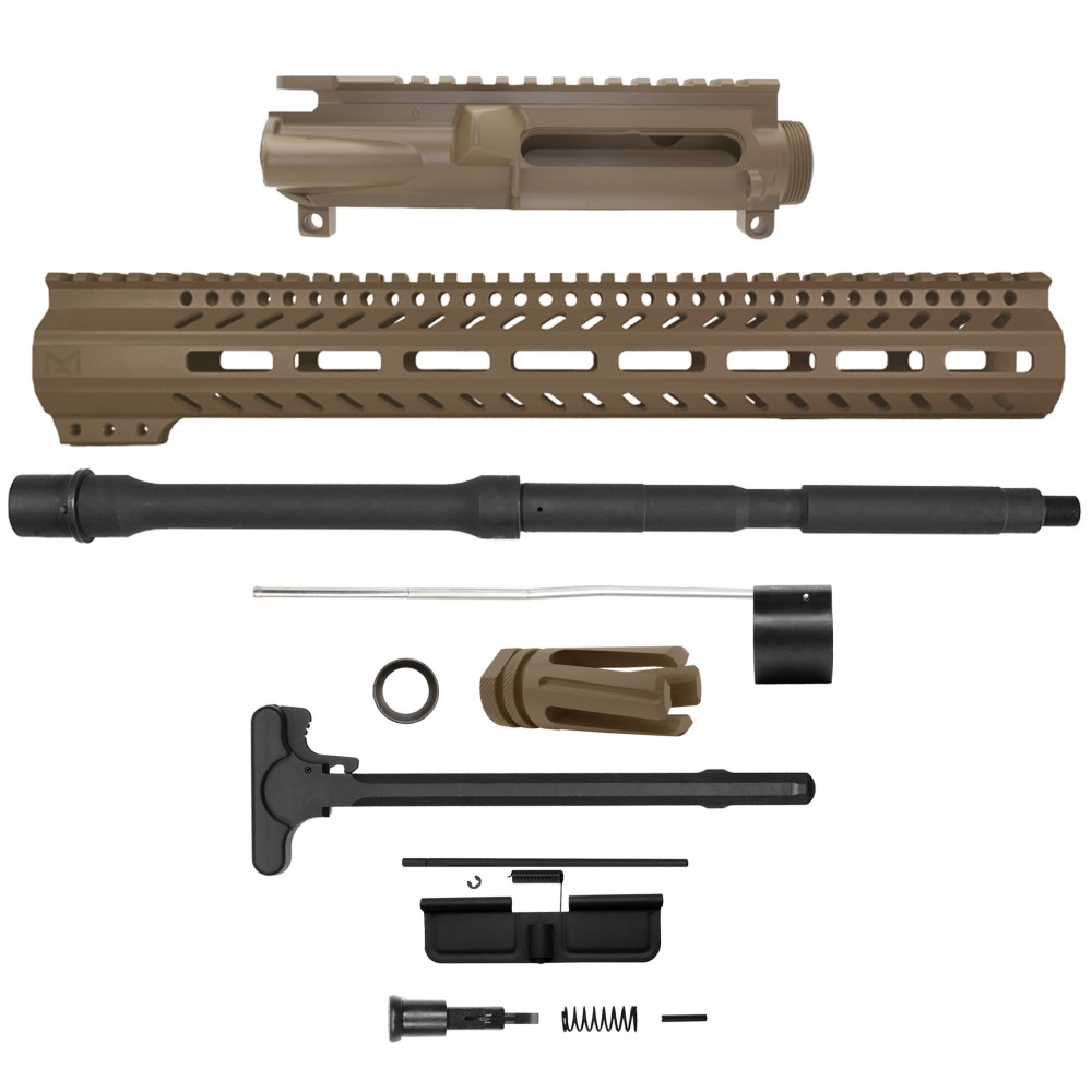 AR-15 .223/5.56 16" BARREL W/ HANDGUARD SIZE OPTION | CARBINE UPPER BUILD UPK246 [ASSMBLED]