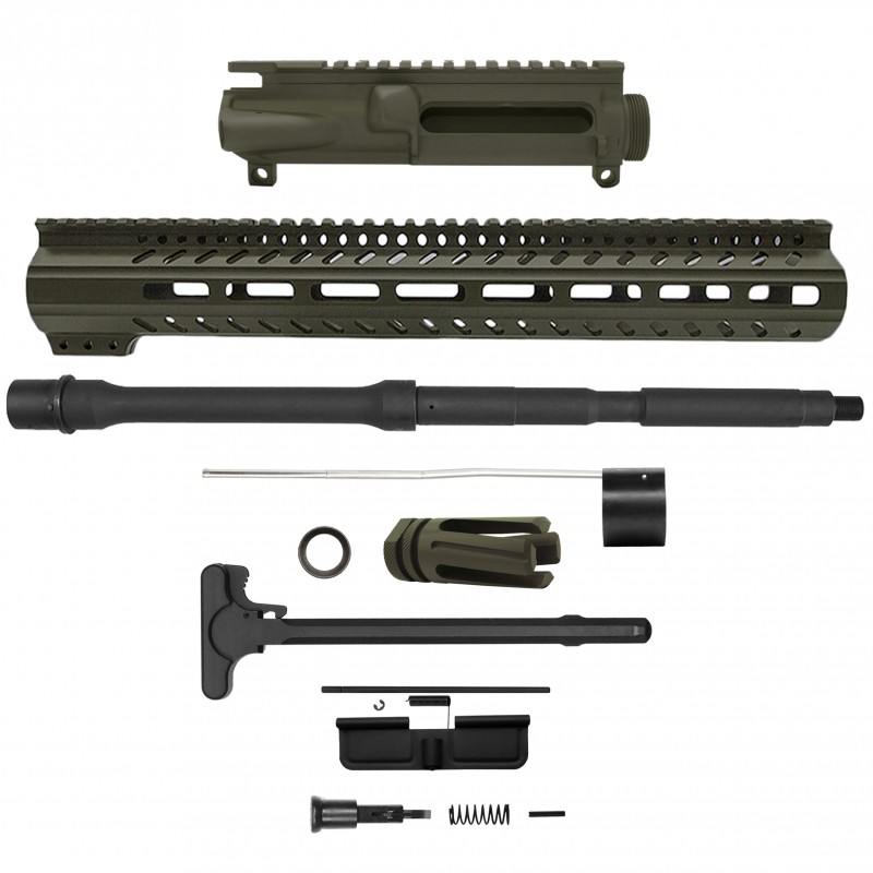 AR-15 .223/5.56 16" BARREL W/ HANDGUARD SIZE OPTION | CARBINE UPPER BUILD UPK247 [ASSMBLED]