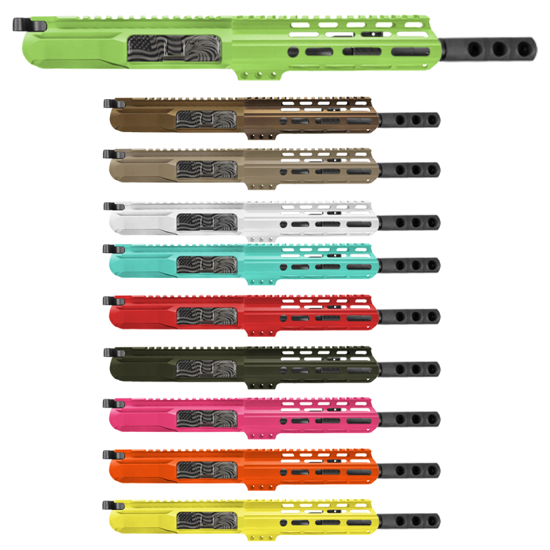 AR-15 .223/5.56 7.5" Barrel W/ 7" Handguard Cerakote Color Option |Pistol Upper Build UPK248 [ASSEMBLED]