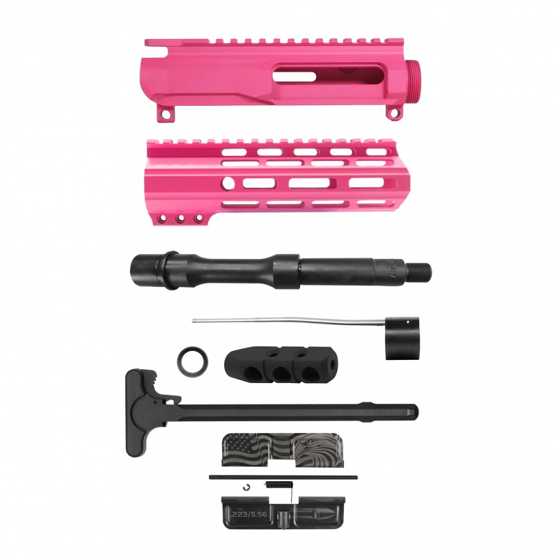 AR-15 .223/5.56 7.5" Barrel W/ 7" Handguard Cerakote Color Option |Pistol Upper Build UPK248 [ASSEMBLED]