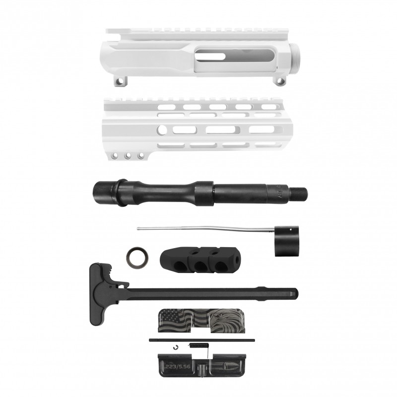 AR-15 .223/5.56 7.5" Barrel W/ 7" Handguard Cerakote Color Option |Pistol Upper Build UPK248 [ASSEMBLED]